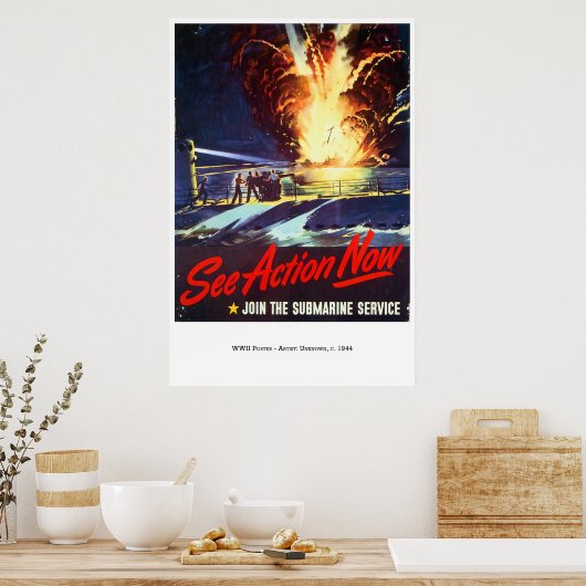 Oorlog-Poster-02 Poster (Keuken)
