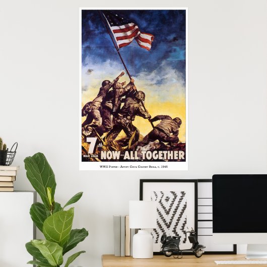 Oorlog-Poster-23 Poster (Thuiskantoor)