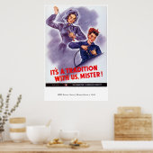 Oorlog-Poster-33 Poster (Keuken)