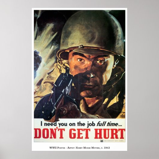 Oorlog-Poster-43 Poster (Voorkant)