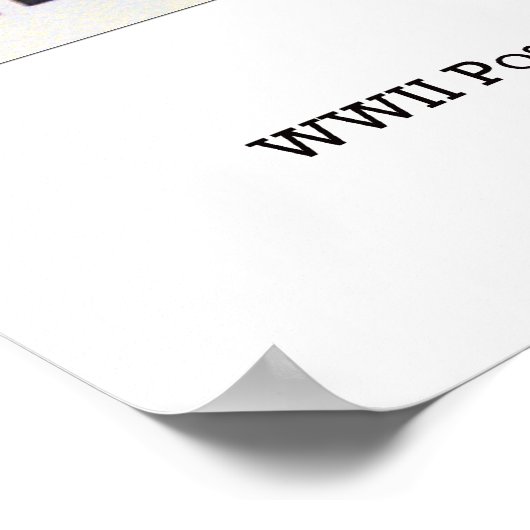 Oorlog-Poster-56 Poster (Hoek)