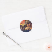 Oorlog Poster - Amerikaanse soldaat stickers (Envelop)