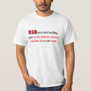 oorlog t-shirt