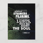 Oorlog tegen de ziel briefkaart (Voorkant)