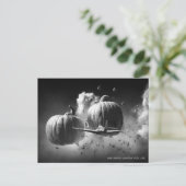 oorlog tegen pompoenkruid feestdagenkaart (Staand voorkant)