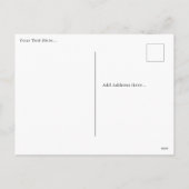 oorlog tegen pompoenkruid feestdagenkaart (Achterkant)