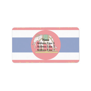 Oorlog Thailand (World War I-Obverse), Thaise vlag Etiket