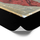 "Oorlog tot overwinning" (grens) Poster (Hoek)