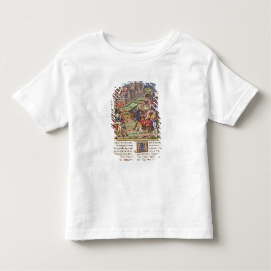 Oorlog tussen Charles de Bold Kinder Shirts (Voorkant)