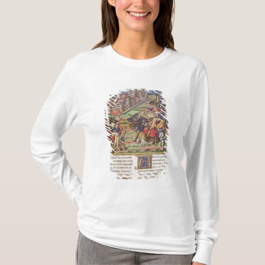 Oorlog tussen Charles de Bold T-shirt (Voorkant)