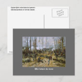 Oorlog tussen de staten briefkaart (Voorkant / Achterkant)