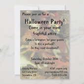 Oorlog van Arnold Bocklin Scary, Creepy Halloween Kaart (Achterkant)