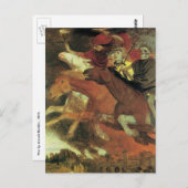 Oorlog van Arnold Bocklin,  symbolistische kunst Briefkaart (Voorkant / Achterkant)