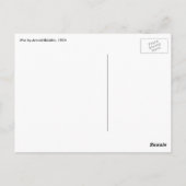 Oorlog van Arnold Bocklin,  symbolistische kunst Briefkaart (Achterkant)