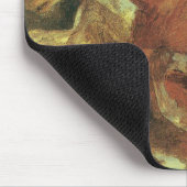 Oorlog van Arnold Bocklin,  symbolistische kunst Muismat (Hoek)