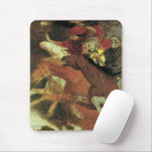 Oorlog van Arnold Bocklin,  symbolistische kunst Muismat (Met muis)