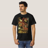 Oorlog van Arnold Bocklin,  symbolistische kunst T-shirt (Voorkant volledig)
