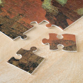Oorlog van Arnold Böcklin, Vintage Symbolism Fine Legpuzzel (Zijkant)