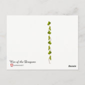 Oorlog van de Dragons Briefkaart (Achterkant)