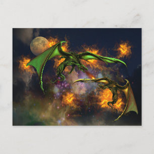 Oorlog van de Dragons Briefkaart