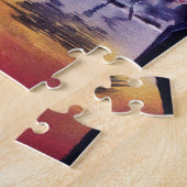 Oorlog van de puzzel in de wereld legpuzzel (Zijkant)