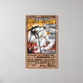 Oorlog van de Werelden Frans Poster 1906 Canvas Afdruk (Voorkant)