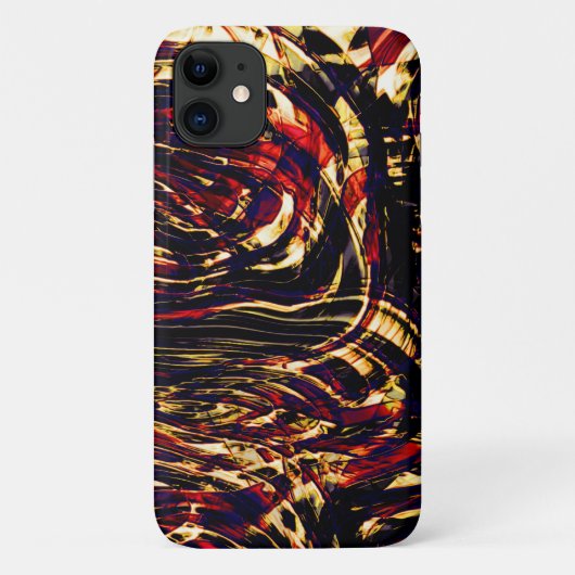 Oorlog van gouden linten tegen rood, in het donker Case-Mate iPhone case (Achterkant)