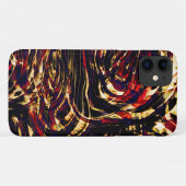 Oorlog van gouden linten tegen rood, in het donker Case-Mate iPhone case (Achterkant (horizontaal))