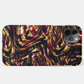 Oorlog van gouden linten tegen rood, in het donker Case-Mate iPhone case (Achterkant (horizontaal))