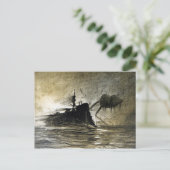  Oorlog van het Briefkaart van de Illustratie van  (Staand voorkant)