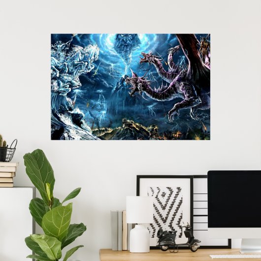 Oorlog van het Poster van de Immorals (Thuiskantoor)