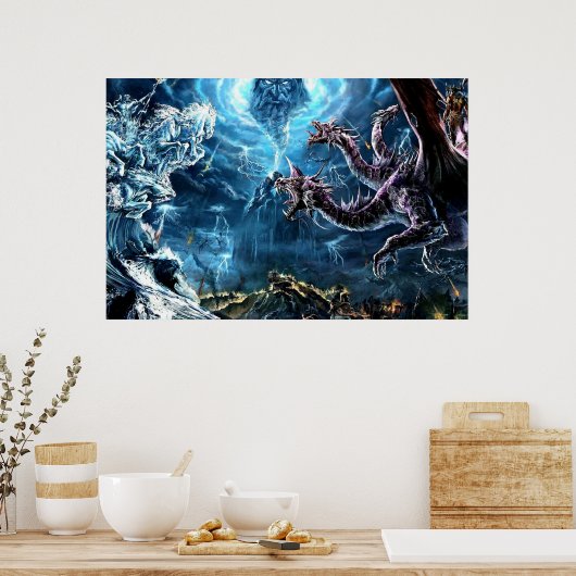 Oorlog van het Poster van de Immorals (Keuken)