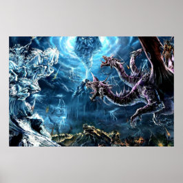 Oorlog van het Poster van de Immorals