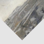 "Oorlog" Western schilderij van Charles M Russell Tissuepapier (Detail)