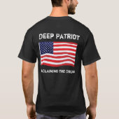 Oorlogen op eindklasse ~ Overheidsscholen onderste T-shirt (Achterkant)