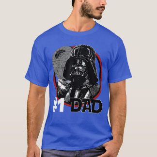 Oorlogen Vaderdag Darth 1 Vader T-shirt