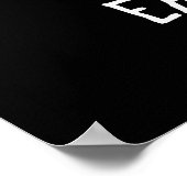 Oorlogen van Corn Funny Corn Pun Dark BG Poster (Hoek)