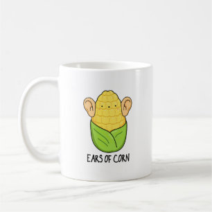 Oorlogen van Corn Funny Corn Pun Koffiemok