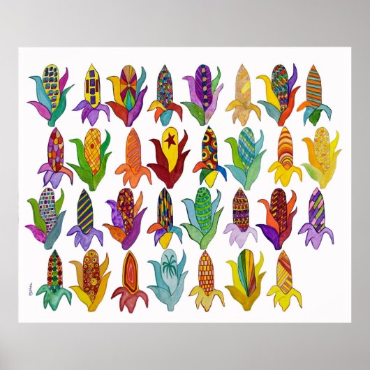 Oorlogen van Corn Poster (Voorkant)