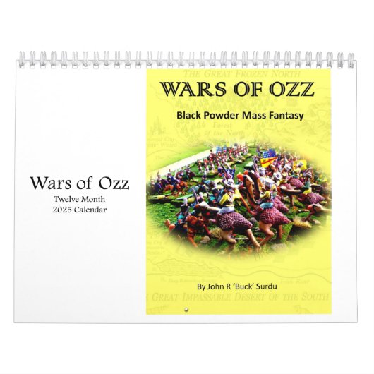 Oorlogen van Ozz 2025 Kalender (Hoes)