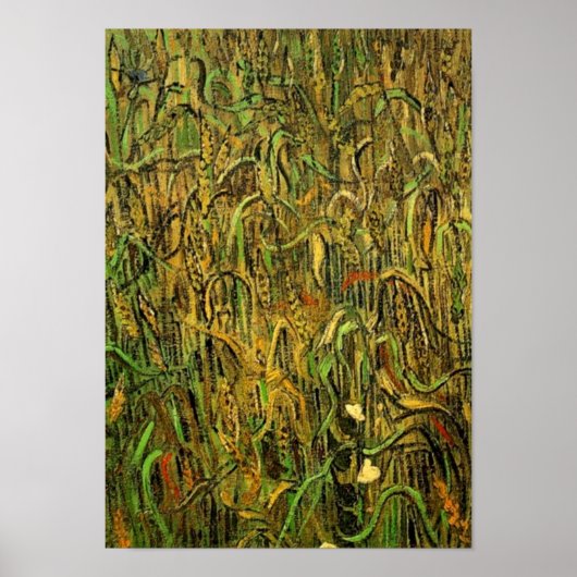 Oorlogen van Wheat Van Gogh Fine Art Poster (Voorkant)