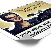 Oorlogsbanen Poster (Hoek)