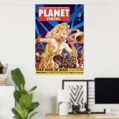 Oorlogsbegaafde van Mars van mei 1952 Poster (Thuiskantoor)