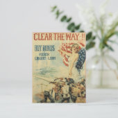 OorlogsBriefkaarten,  tinten Briefkaart (Staand voorkant)