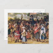 Oorlogscène Briefkaart (Voorkant / Achterkant)