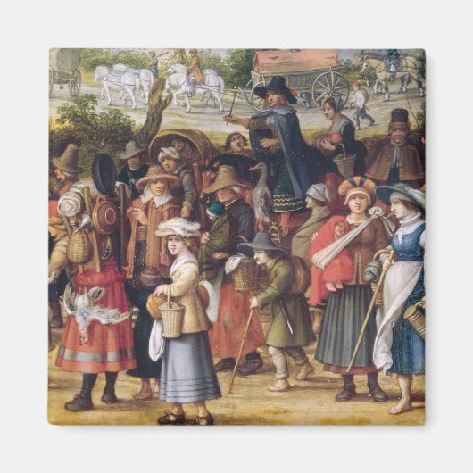 Oorlogscène Magneet (Voorkant)