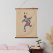 Oorlogsdans (of De Renner) Hangend Wandkleed (Slaapkamer)
