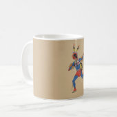 Oorlogsdans (of De Renner) Koffiemok (Voorkant links)