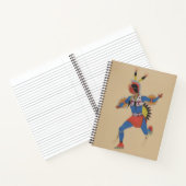 Oorlogsdans (of De Renner) Notitieboek (Binnen)