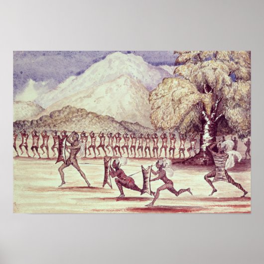Oorlogsdans Poster (Voorkant)